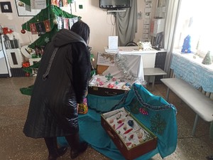 Выставка "История в новогодних игрушках"